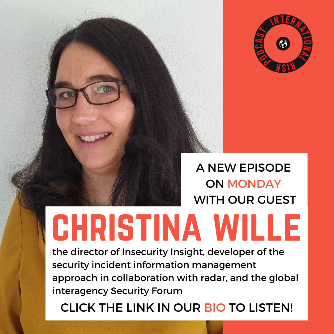 Christina Wille and The International Risk Podcast